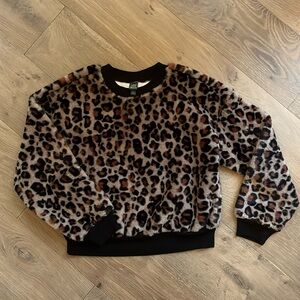 Furry Cheetah Pullover